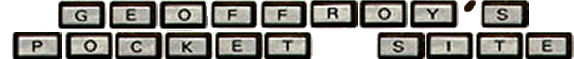 Geoffroy's Pocket Site